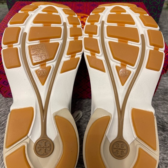 Tory Burch T Monogram Good Luck Trainer Hazel - Picture 6 of 12